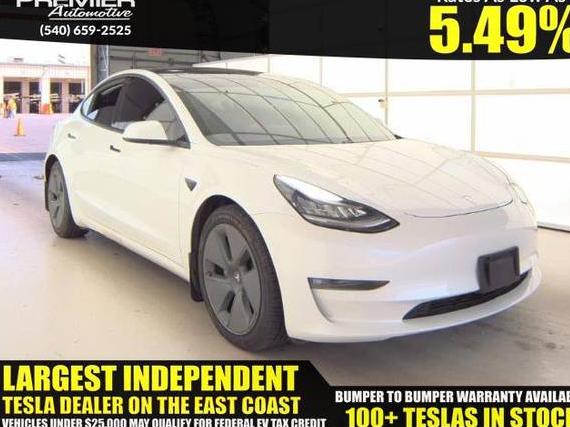 TESLA MODEL 3 2021 5YJ3E1EBXMF855374 image